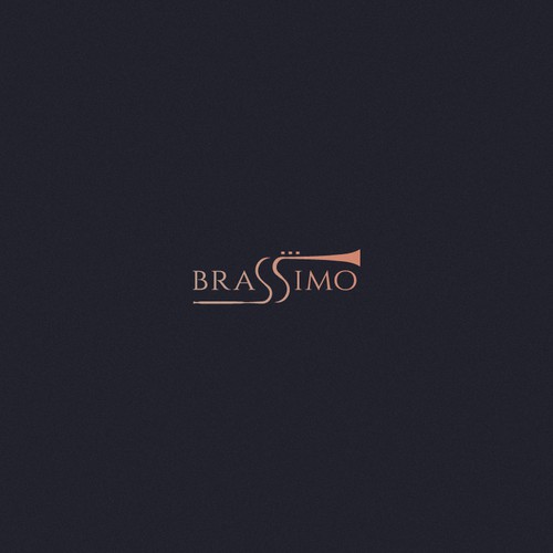 Brassimo | Logo for brass band Design by Artur Zherdetskii