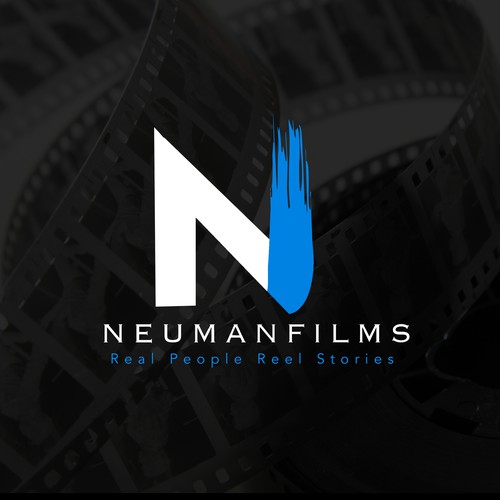 Logo for Documentary Film Company - NeumanFilms (Real People Reel Stories) Design by BryantP