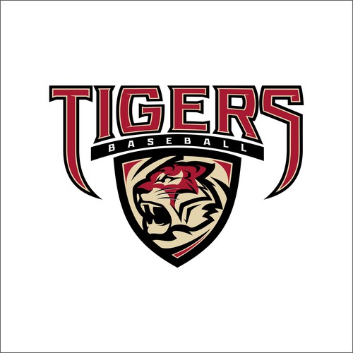 Tigers Baseball Organization Design von indraDICLVX