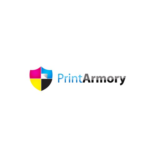 Logo needed for new Print Armory, copy and print. Réalisé par eZigns™