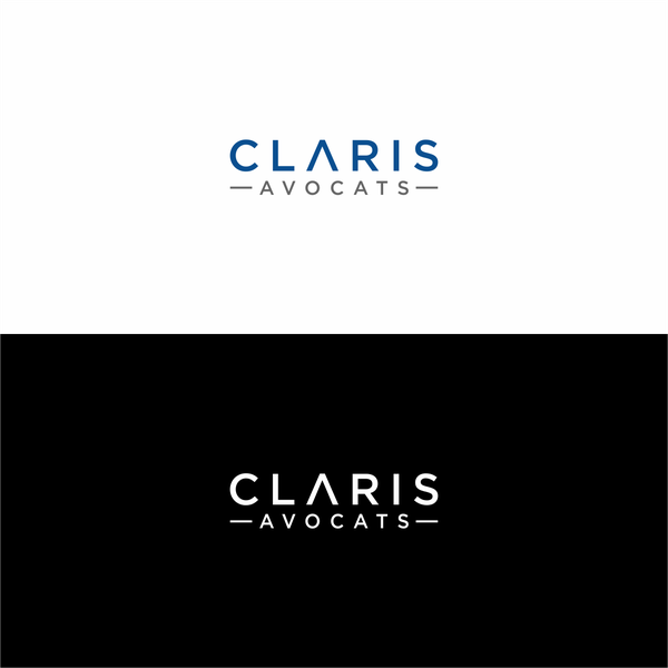 Design by tosca* titled "CLARIS AVOCATS"