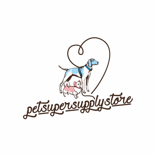 Design a Logo a up and comming  online pet supply store Design réalisé par annasmoke™