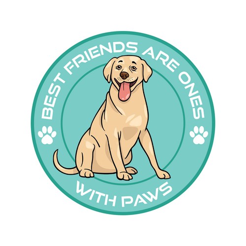 Design an amazing sticker for passionate dog owners and dog lovers Design by Xnine