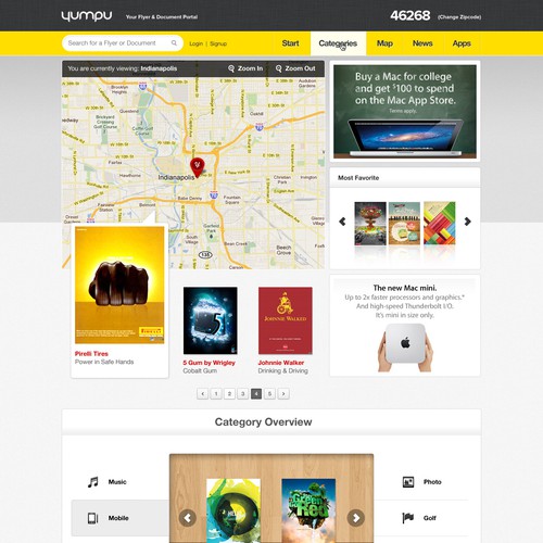 Create the next website design for yumpu.com Webdesign  Design by madebypat.com