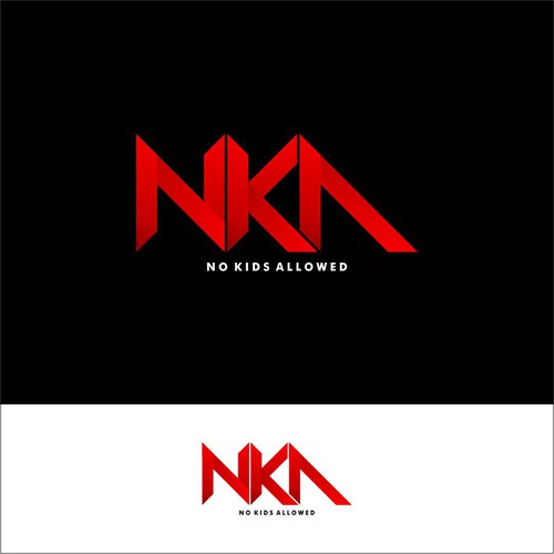 DJ Name Logo Needed for Marketing- NKA (No Kids Allowed) Design by justfaris