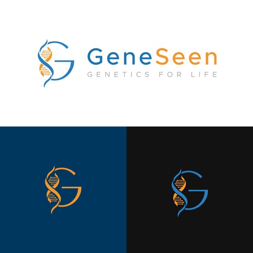 Diseño de GeneSeen logo de two20art