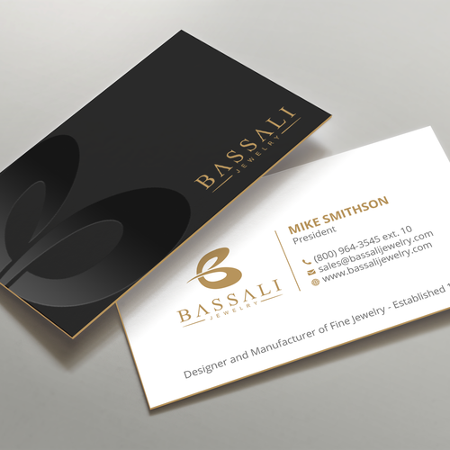 unique jewelry business cards