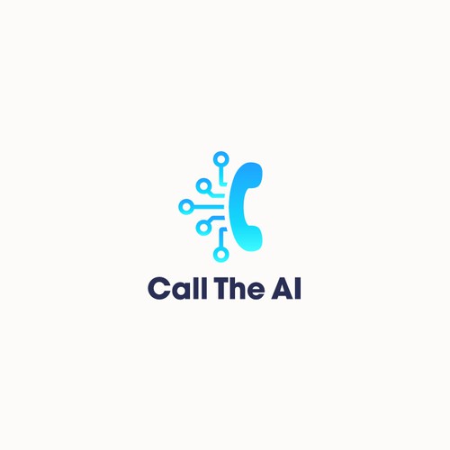 AI Communication Logo Design by upwardi