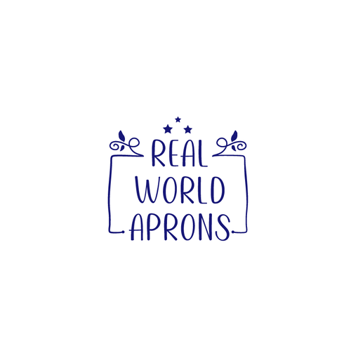 Real World Aprons Logo Design by oopz