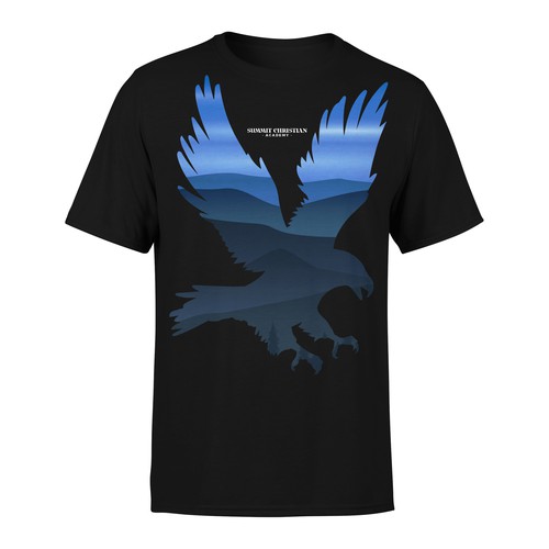 Creative Eagles T-shirt for School Design by PEDROVALERODSGN ✅