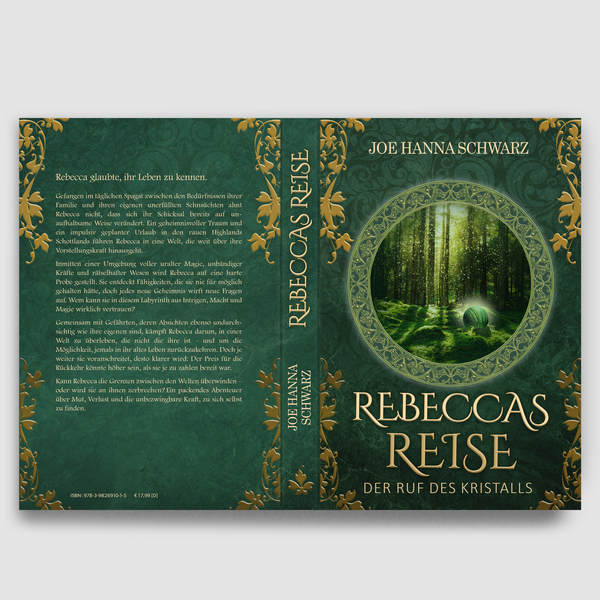 Diseño de Zitronenzart Design titulado "Rebeccas Reise von Joe Hanna Schwarz"