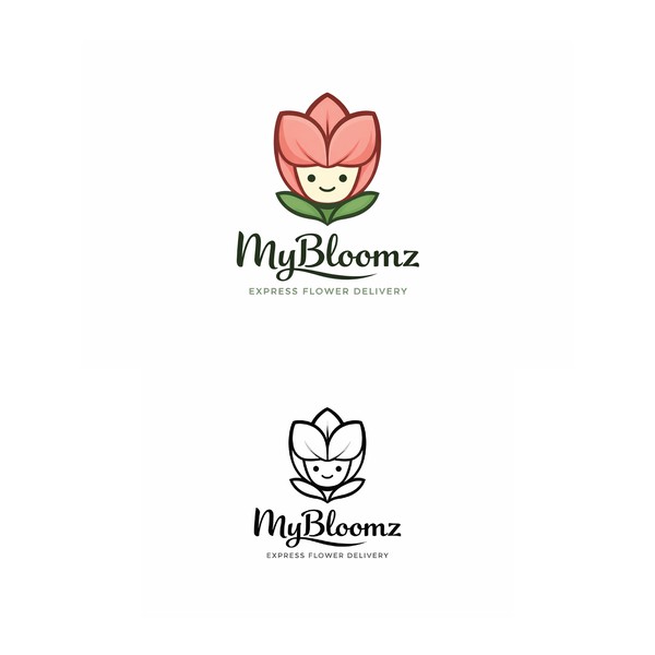 Design by abldzynr titled "Express Flower Deliver Logo Design"