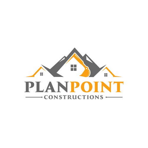 PlanPoint Construction Logo Needs A Remodel Design by Jazie