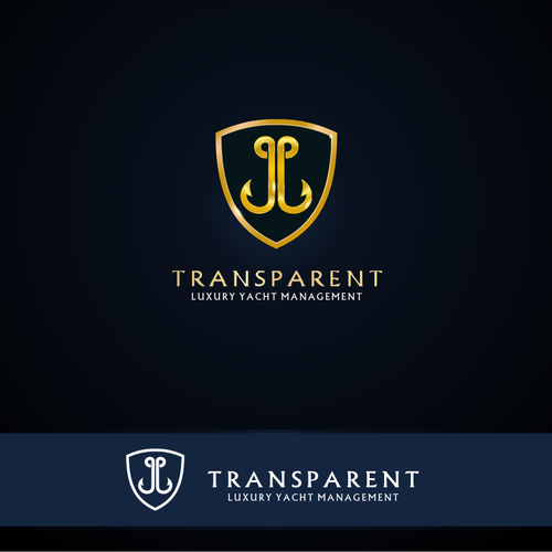 logo for TRANSPARENT Luxury Yacht Management Design by BRGHT