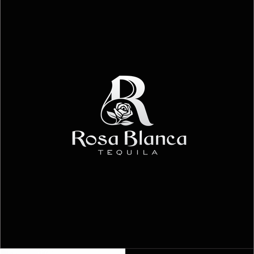 Tequila! A brand a logo that is made with LOVE for a new Tequila Company - ROSA BLANCA Design by pramesgals