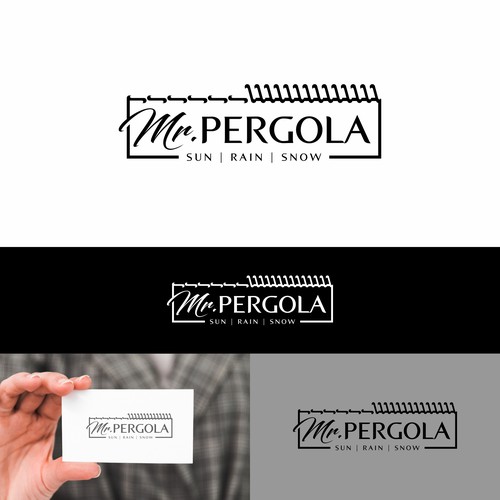 MR PERGOLA LOGO DESIGN Design by Astart