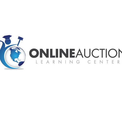 New Logo Wanted For Online Auction Learning Center Logo Design