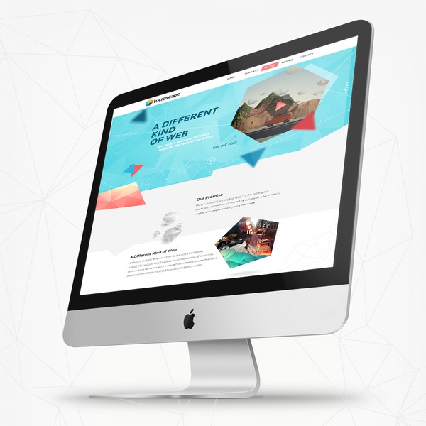 Diseño de NDCreativity titulado "Create a Powerful Website for a Cutting-Edge Tech Company that will soon be all over the NEWS!"