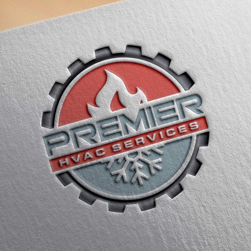 LOGO for HVAC Company (Air-conditioning, cooling and heating) Design by 7statis
