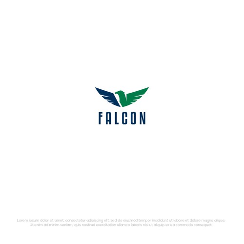 Falcon Sports Apparel logo Diseño de safy30