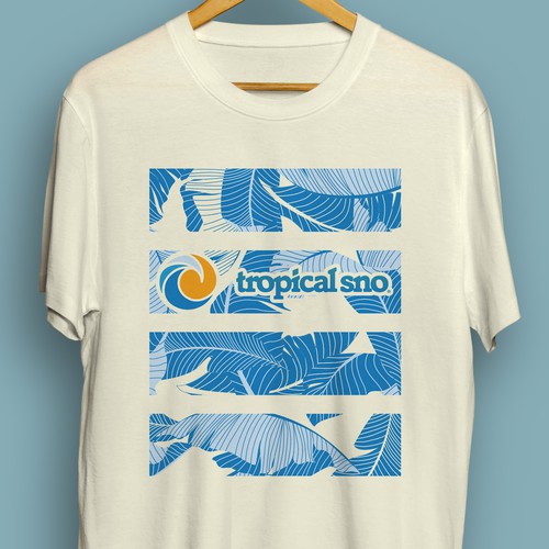 Tropical T-Shirt Design Design by zzzArt
