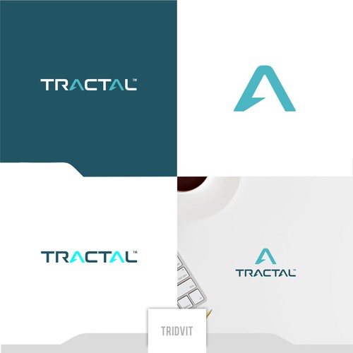 Tractal Logo and Branding Design by Tridvit Design