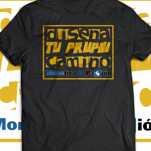 Camiseta propuesta en el concurso por --rad--