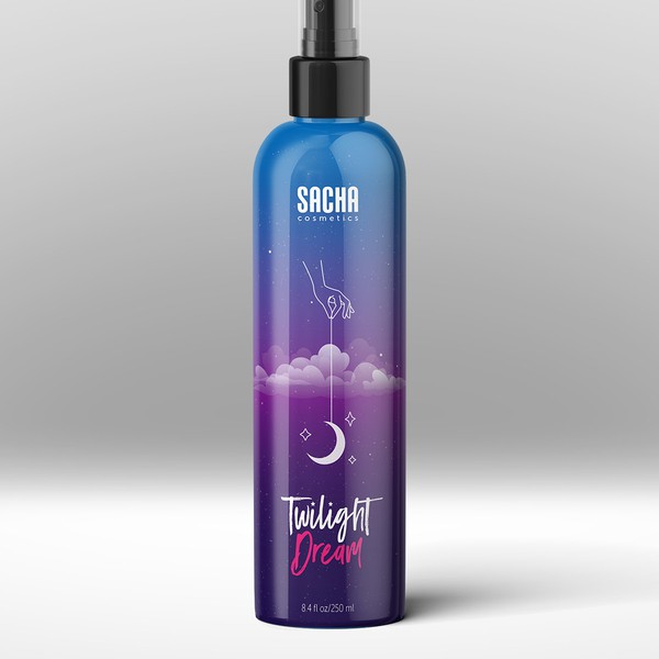 Design by Vitalio7in titled "Perfume spray label design"