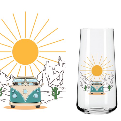 "Van-Life & Adventure Decorations for a Cocktail Glass" winning Car, truck or van wrap