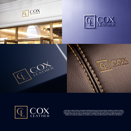 High end fashion logo for upscale bag company / I like to see CL or Cox as logo option Réalisé par nmxdsgns™