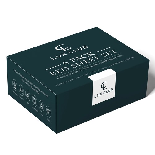 Design In-Store Packaging for Bed Sheets Design by ASM Brand Design