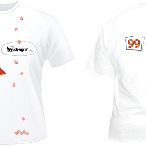 WANTED T-shirt design for 99designs JAPAN Design von Nekona_ko