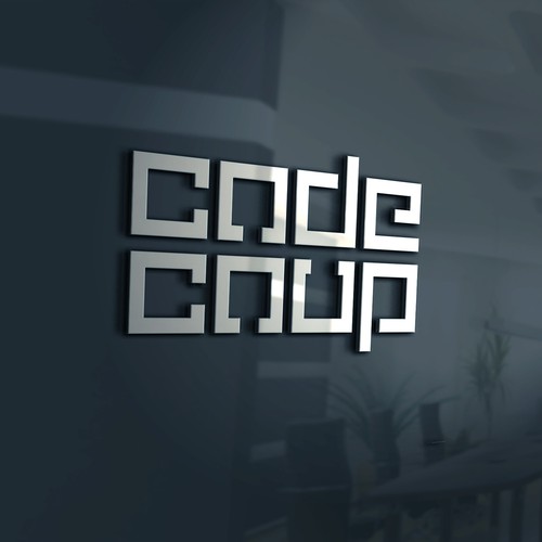 Create a bold, modern design for a coding school. Design by STINGR™