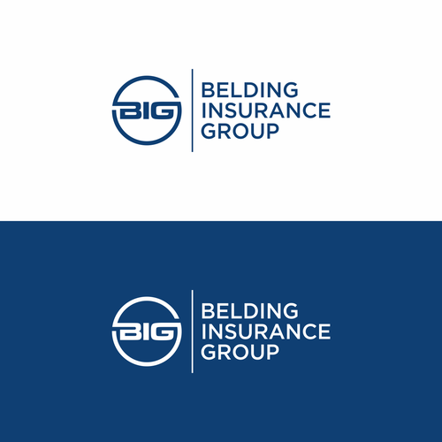 Simple logo w/ shield and letters "BIG" for insurance group Design by Auriga_