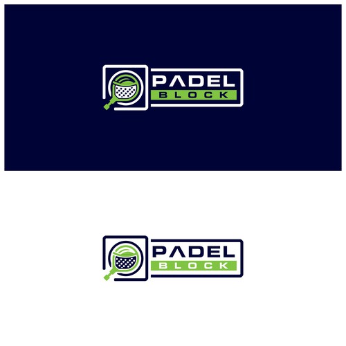 Padel business logo! Design by SPECTAGRAPH