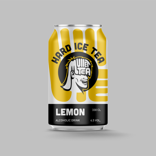 Hard Ice tea Can Design - Be Fun ! Design by L Duma