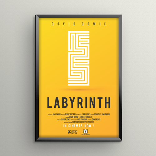 Create your own ‘80s-inspired movie poster!-ontwerp door vrij