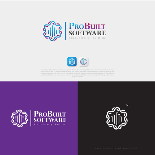 Powerful, Professional & Clean Logo for a technology company Design by Inkta™