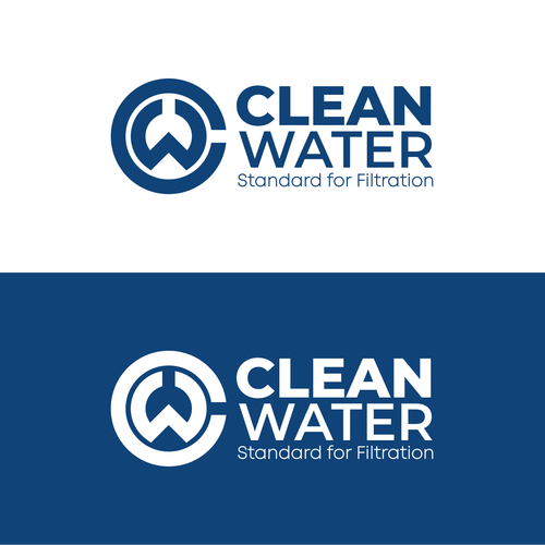 Simple Clean Logo for Water Filtration Company Design by putriyono