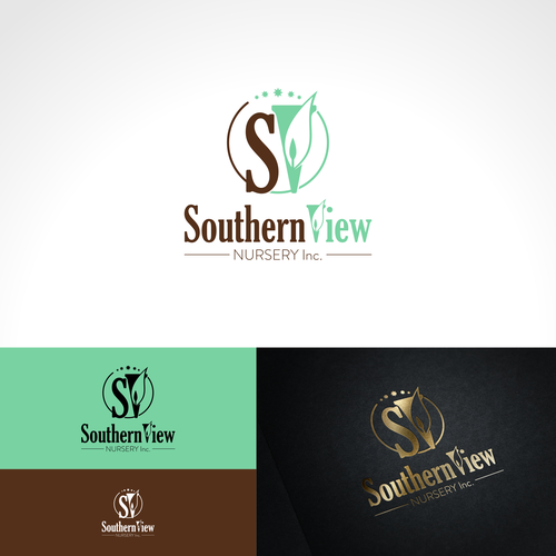 Impactful logo design for a Brand New Wholesale Plant Nursery Brand Design by diminish