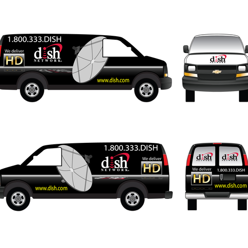 V&S 002 ~ REDESIGN THE DISH NETWORK INSTALLATION FLEET Design by grumpzzz