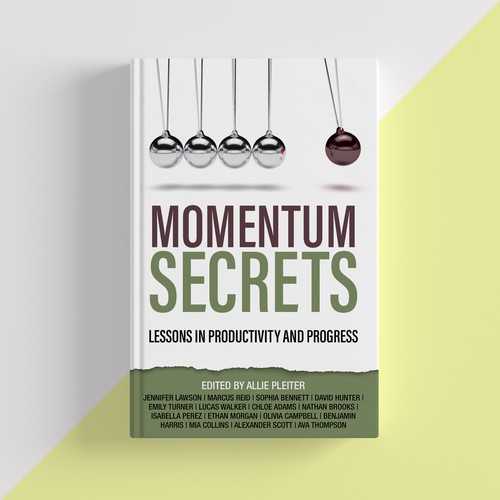 Create a cover for a book about Lessons in Productivity and Progress Design by ShahbazQamar