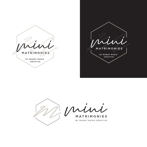 Mini Matrimonies Logo Needed For Micro Wedding Ceremonies! Design by alediba