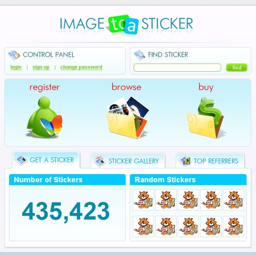 $300 - Uncoded Template - Home Page & Sub-Page - WEB 2.0 Design por CBEPXPA3YM