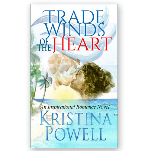 Design exotic book cover for an inspirational romance novel with a Caribbean vibe Design por Kristin Designs