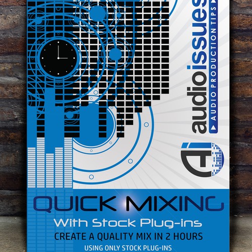 Create a Music Mixing Poster for an Audio Tutorial Series Ontwerp door MariposaM&D