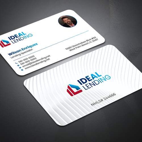 Modern Professional Business Card Design Diseño de boniamin