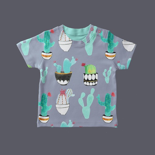 Illustrations to print onto a baby clothing- onesie, nursing cover, headbands, leggings..etc Design by PetraS_