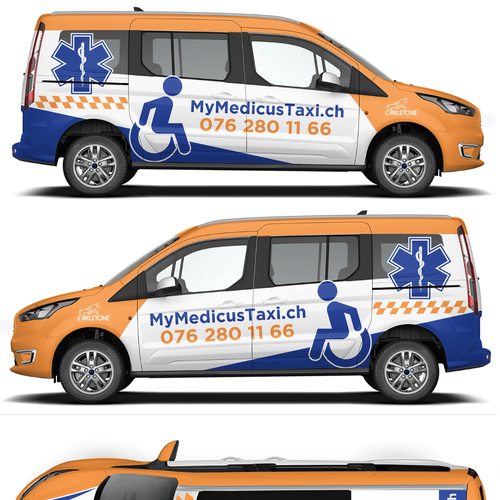 MyMedicusTaxi.ch / Ambulance Design by theANUNGs