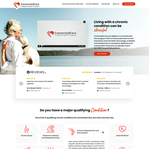 We need a stunning website redesign for Connected Care Design by -xxia-